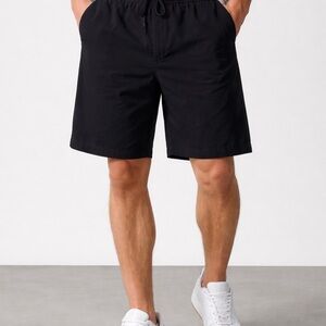 Zara Men's Black Athletic Shorts